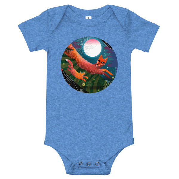 Baby Onesie,  Autumn Fox