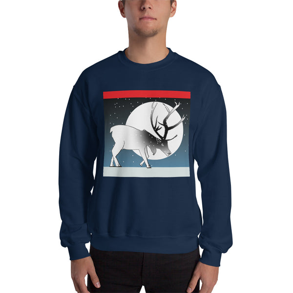 Sweatshirt, Winter Deer