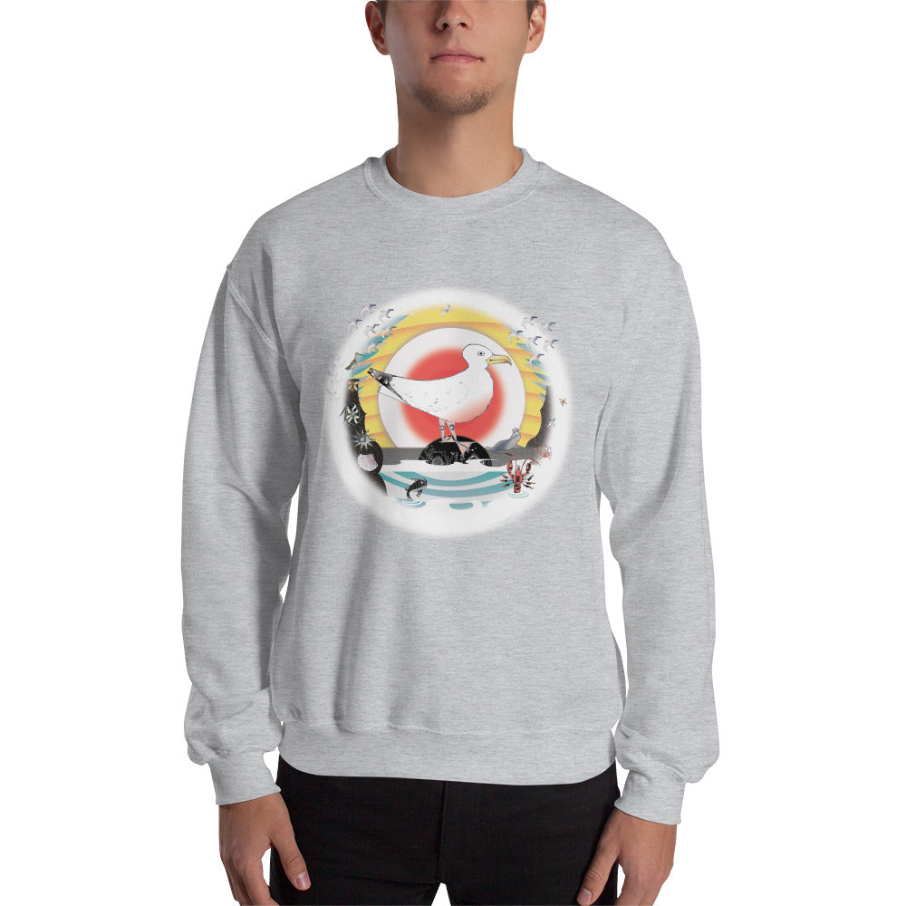 Sweatshirt, Summer Gull