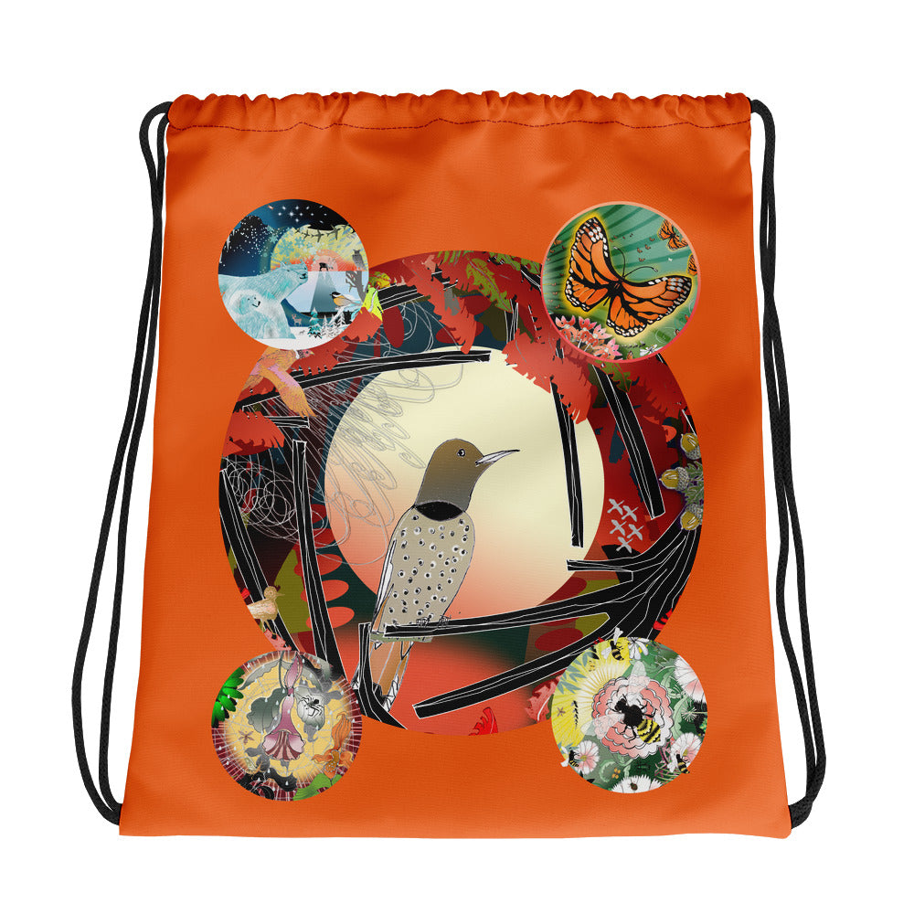 Drawstring bag, Decima's Design All Seasons