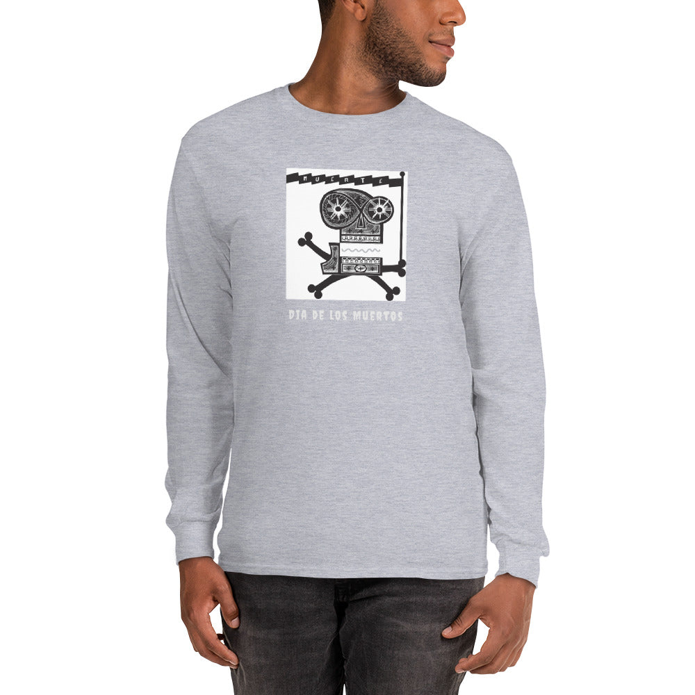 Men’s unisex Long Sleeve Shirt, Dia de los Muertos