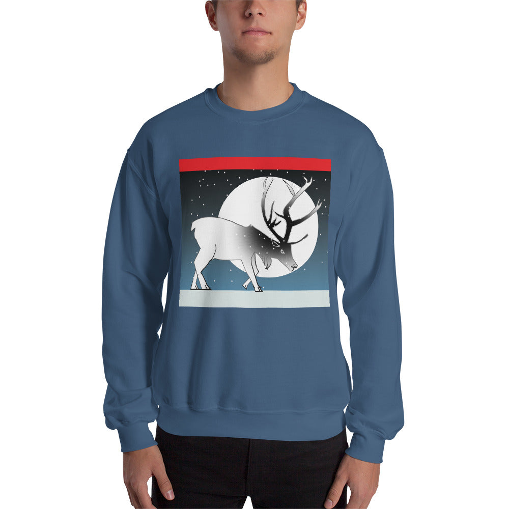 Sweatshirt, Winter Deer