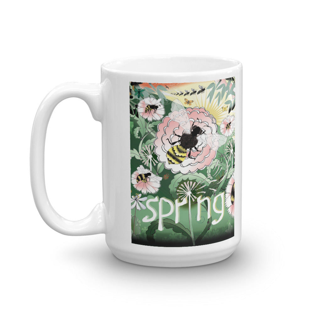 Mug, Spring Bee, Gift Set or Individual Mug Sale!