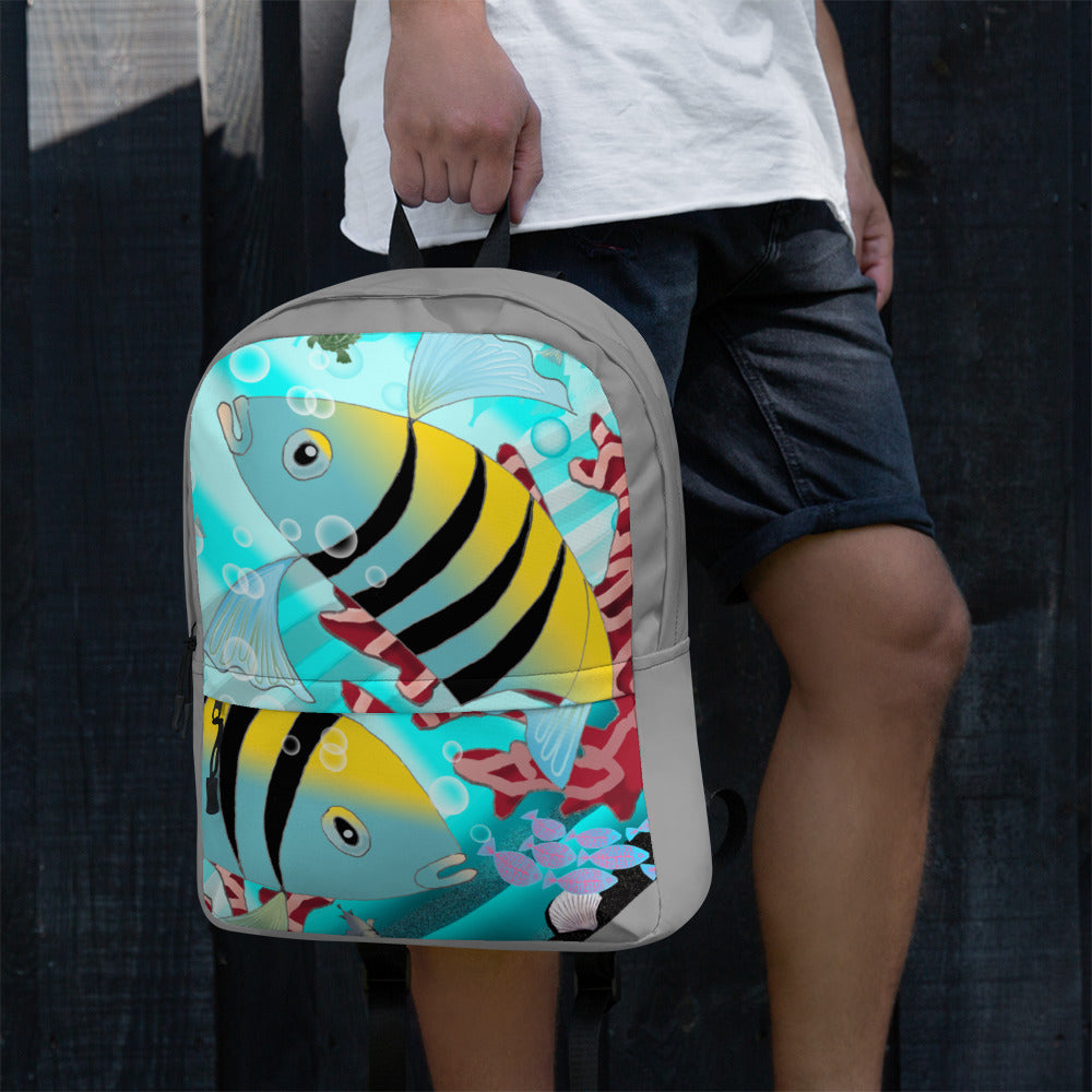 Backpack, Coral Reef Fish
