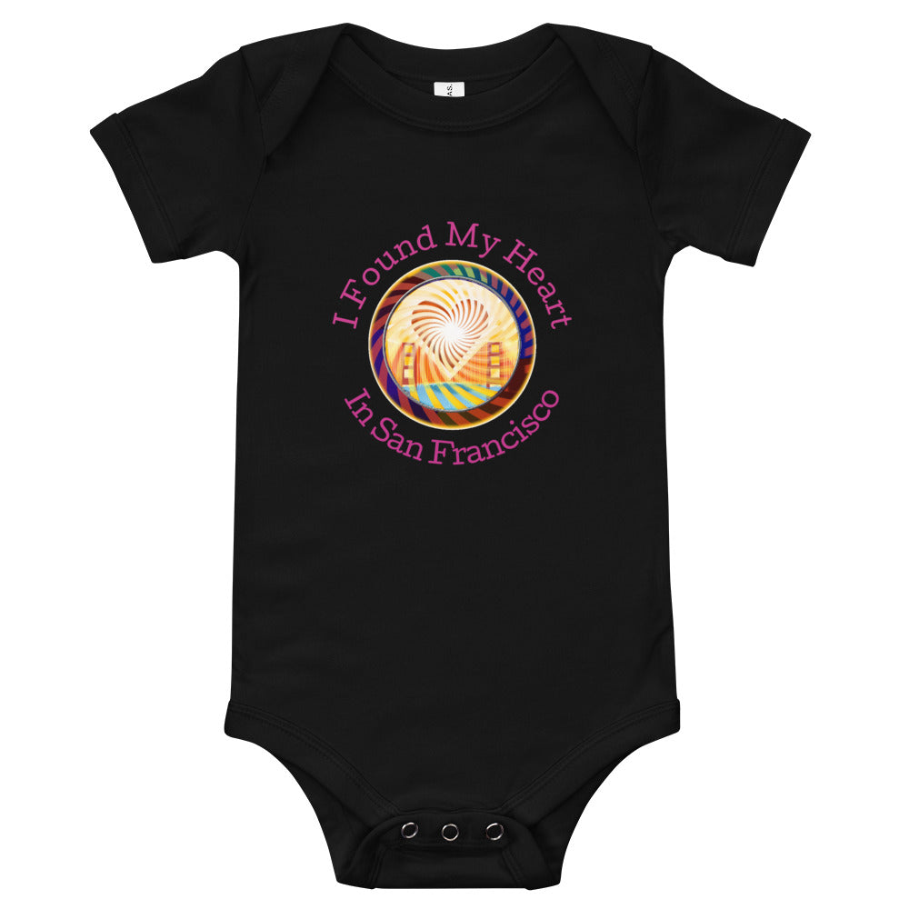 T-Shirt Baby Onesie,  The Heart of San Francisco