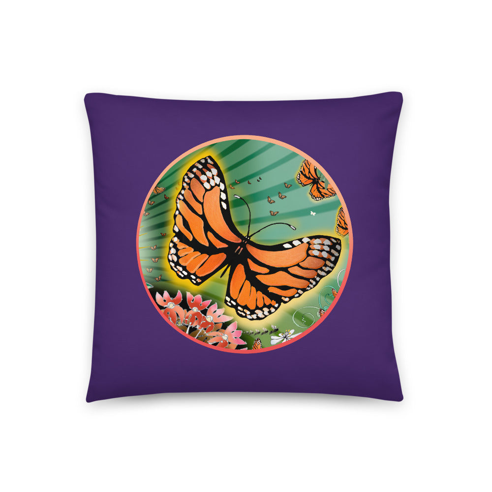 Basic Pillow, Summer Monarch