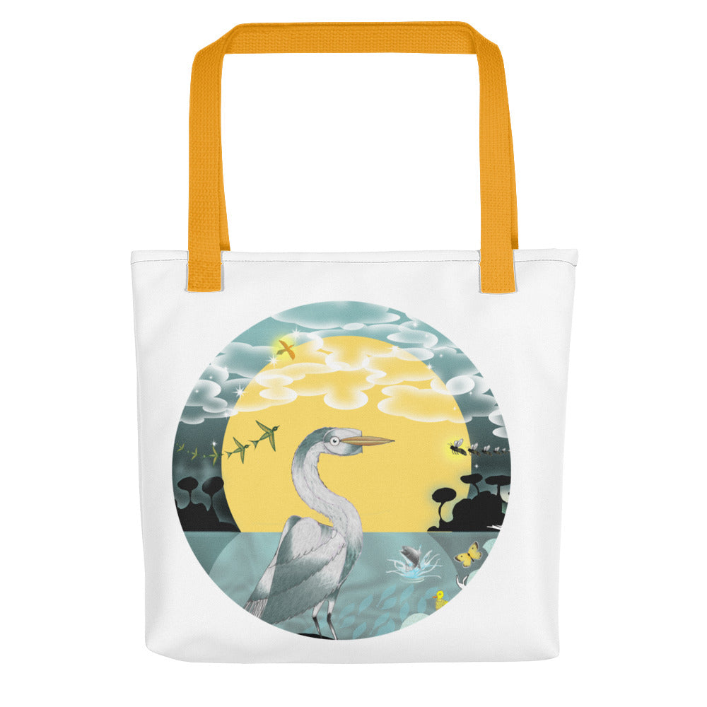 Tote bag, Summer Egret