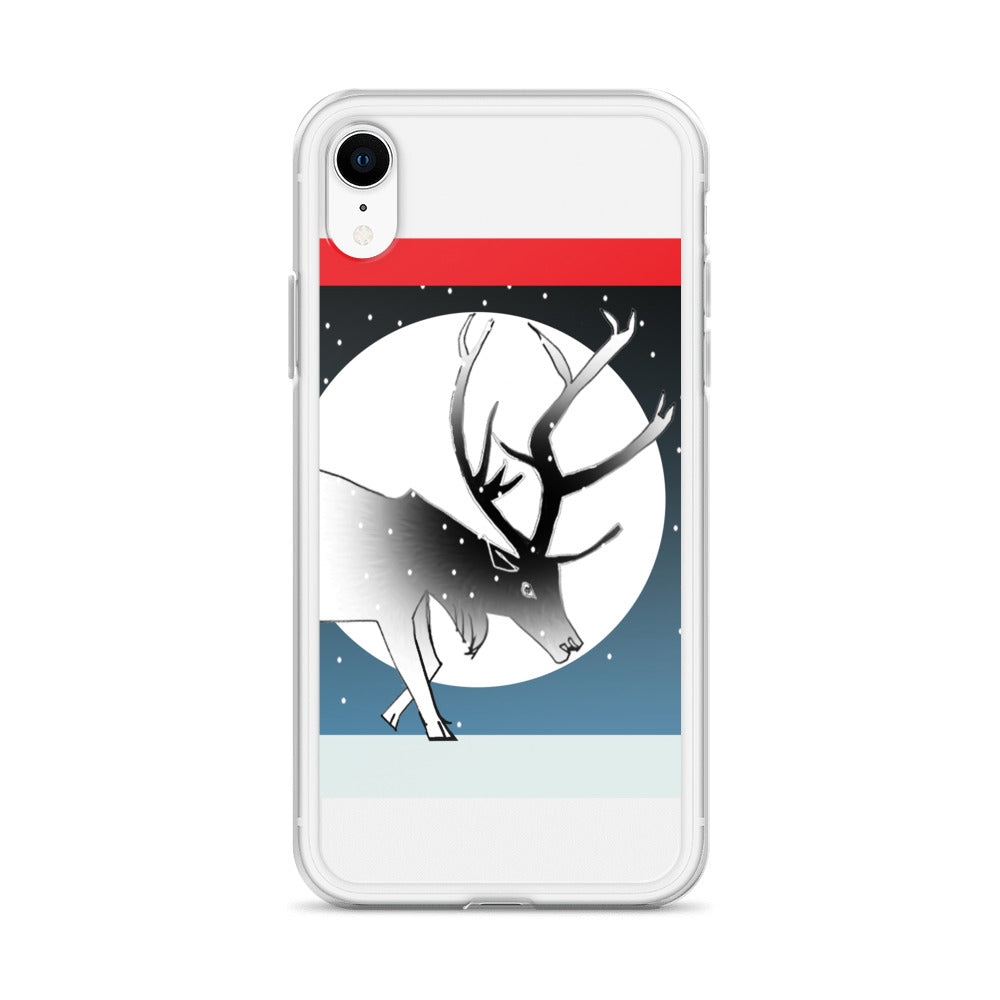 iPhone Case, Winter Stag